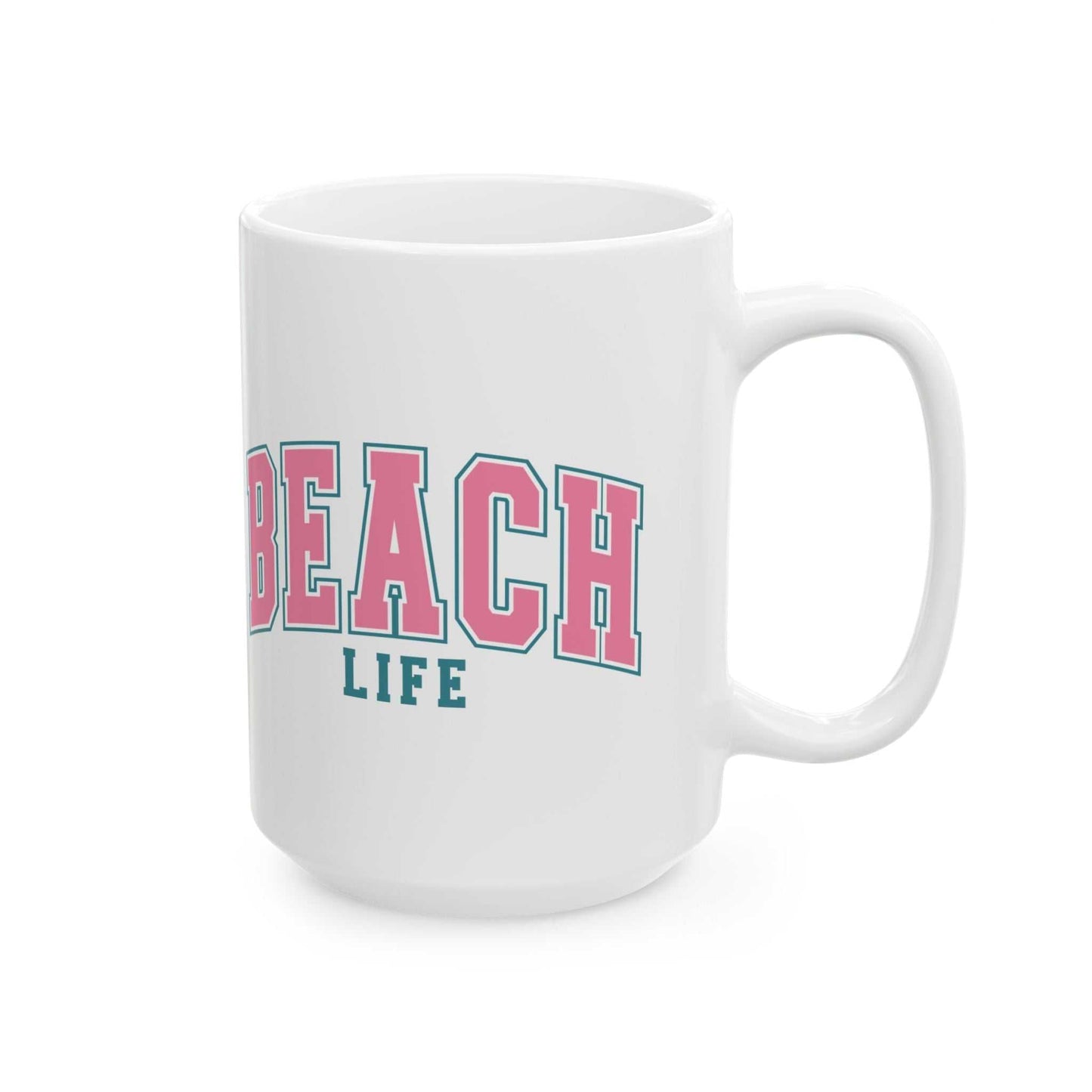 Beach Life Coffee Mug – Coastal Beach Lover Mug