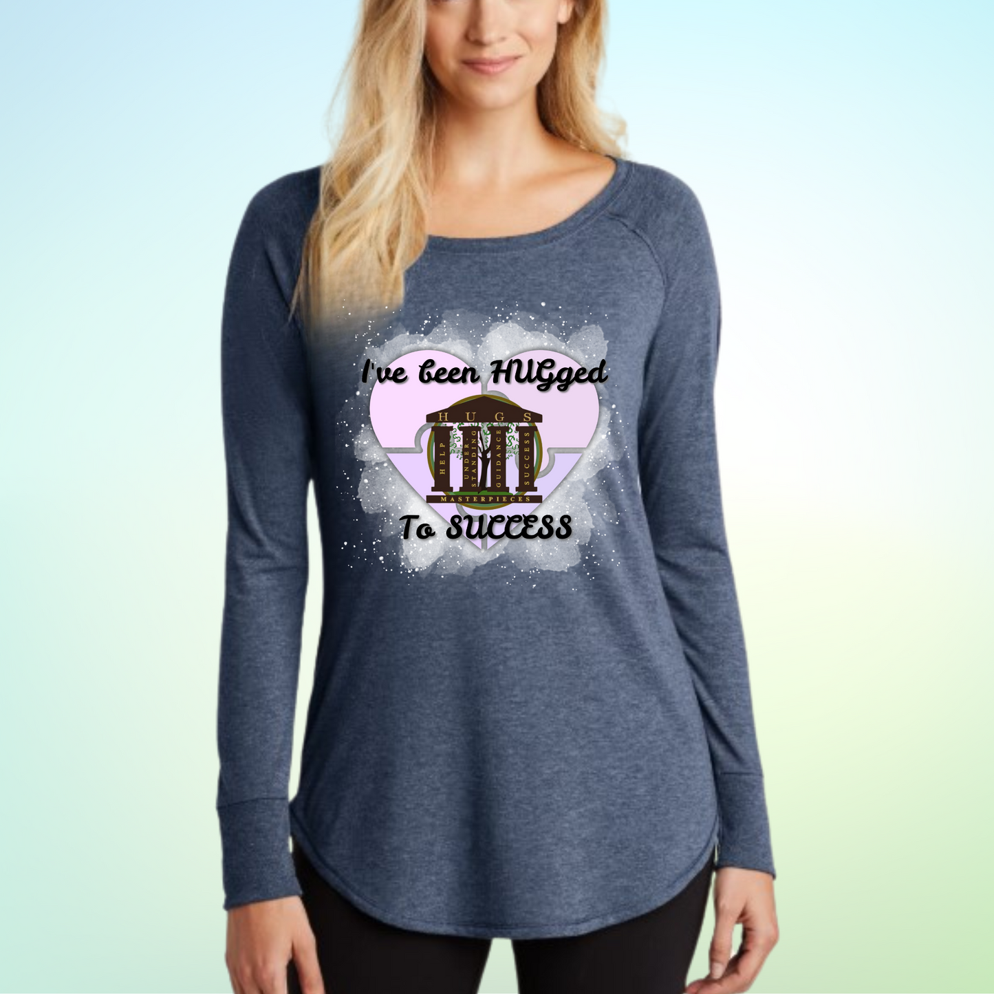 HUGS Long Sleeve Women's Shirt