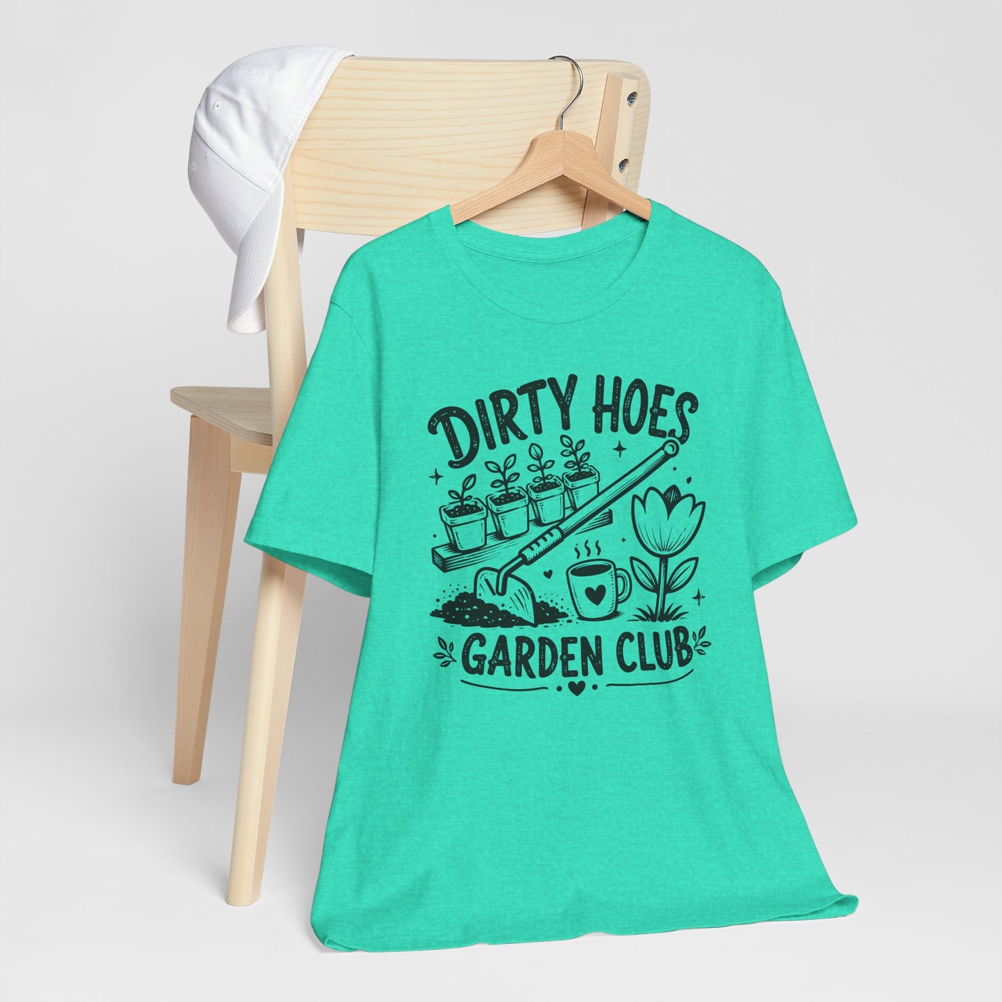 Dirty Hoes Garden Club Graphic Tee | Funny Gardening Shirt