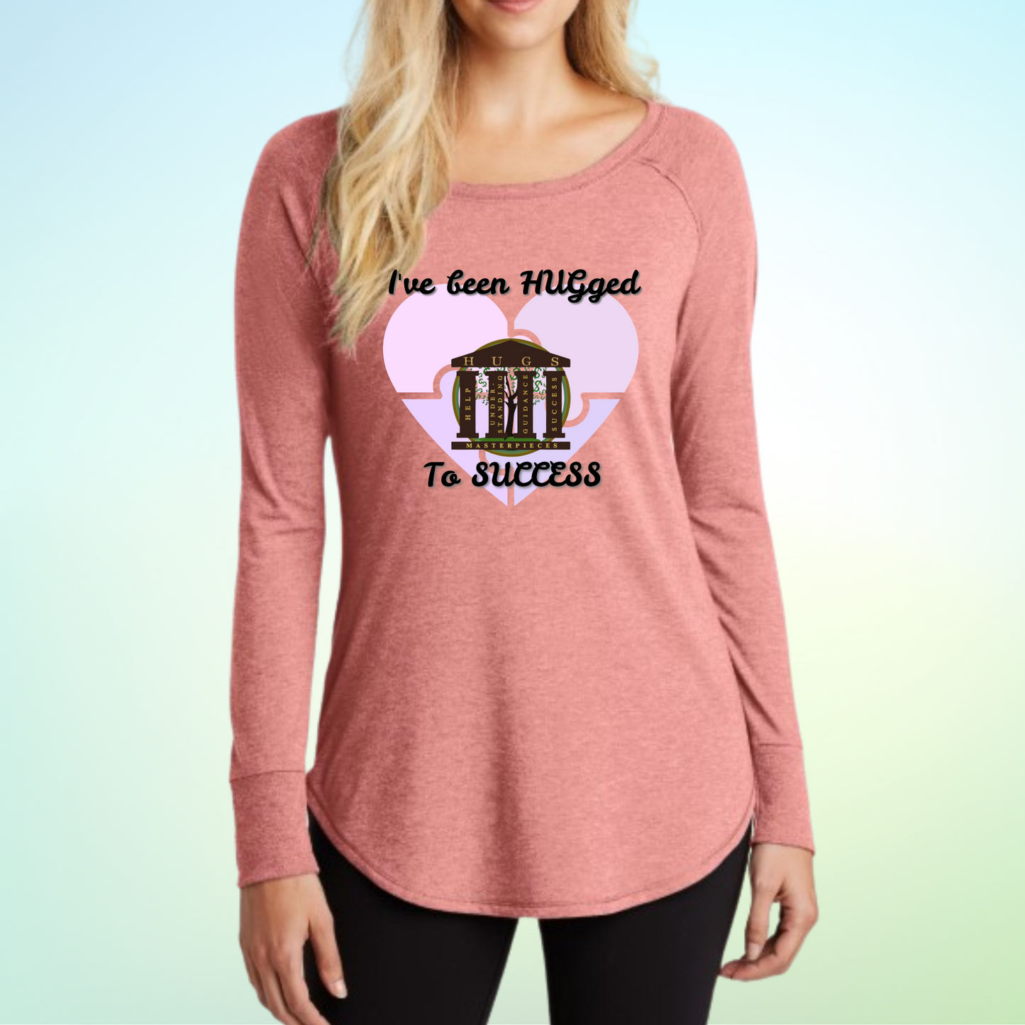 HUGS Long Sleeve Women's Shirt