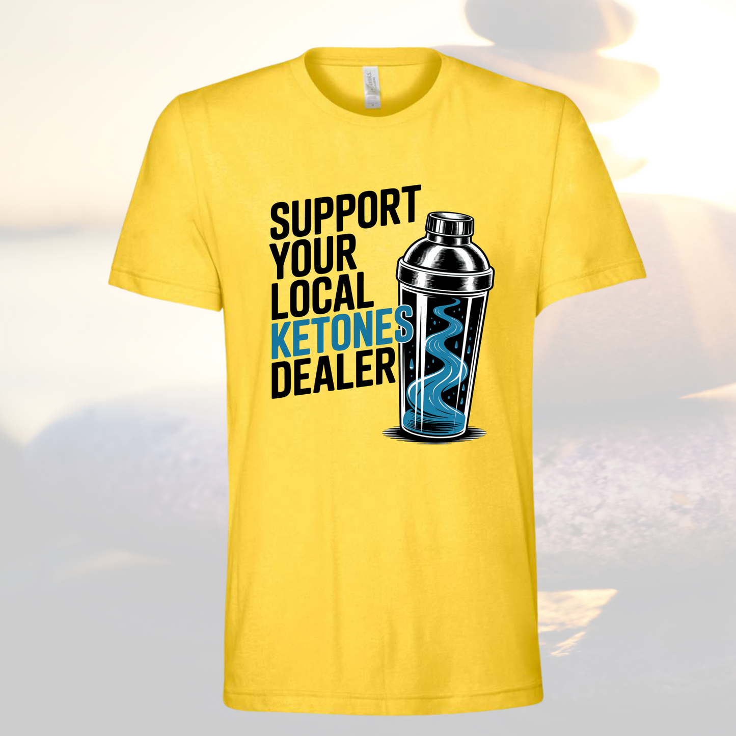 Support Your Local Ketones Dealer Tee