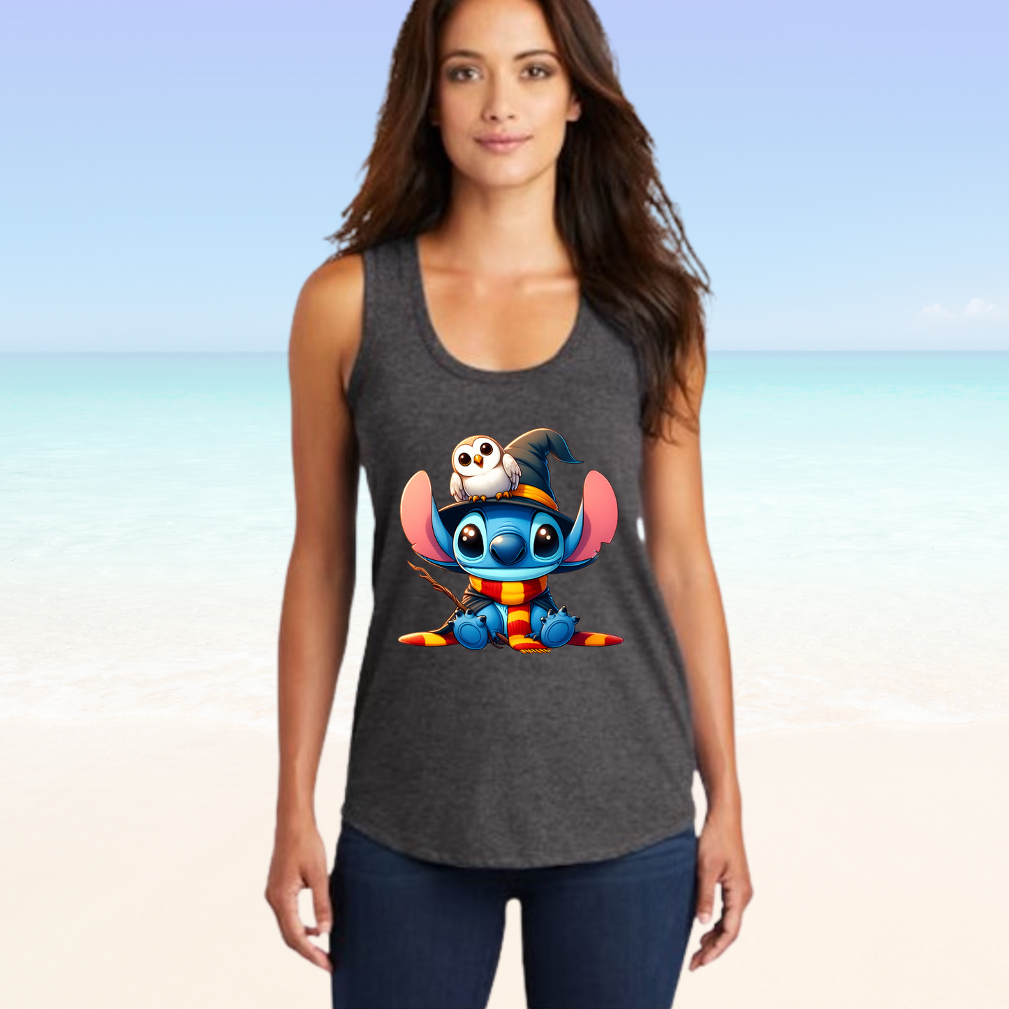 Potter Stitch Owl Tank Top