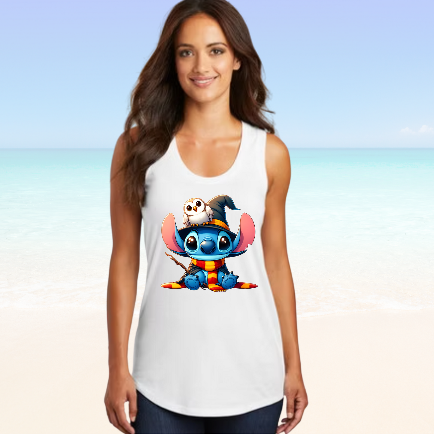 Potter Stitch Owl Tank Top