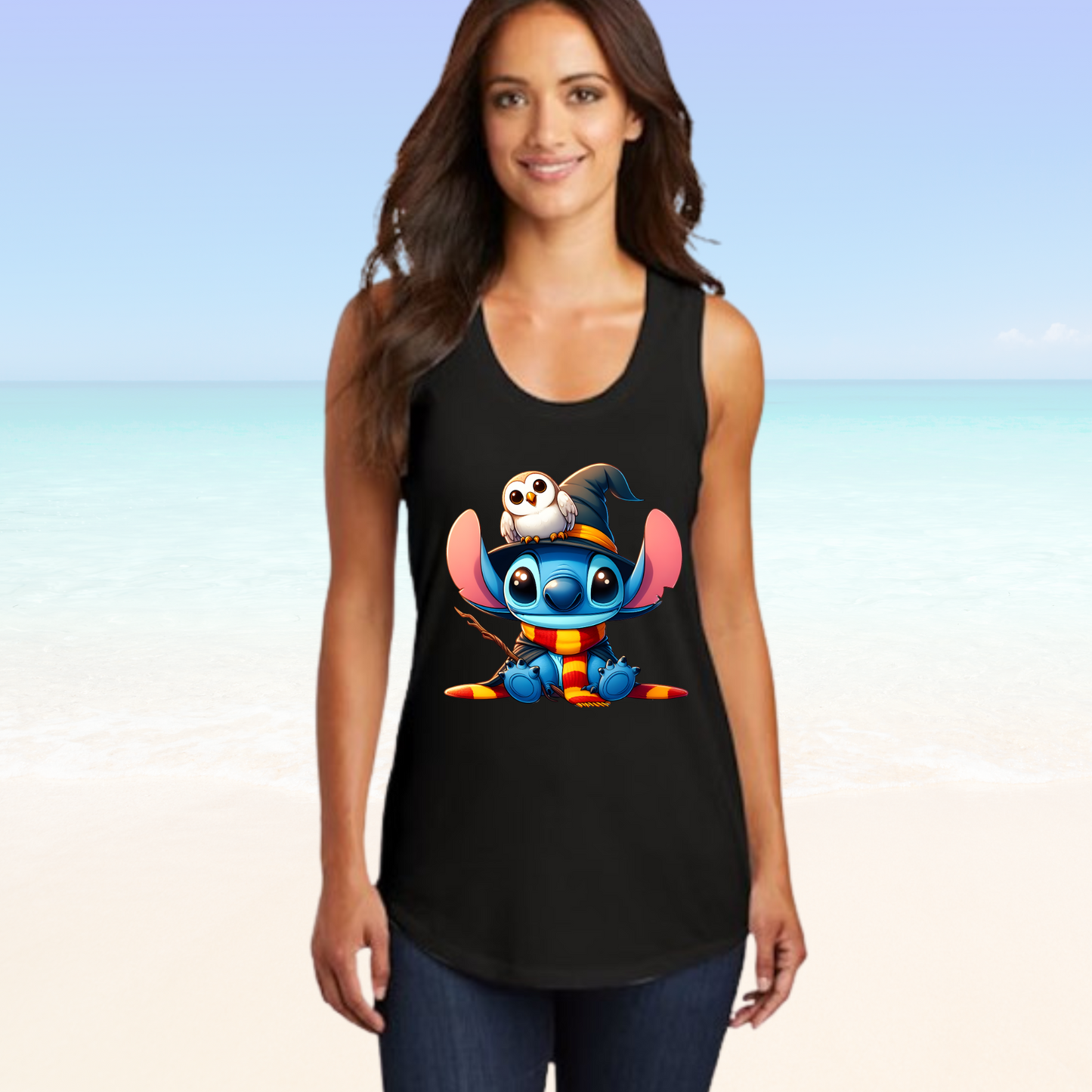 Potter Stitch Owl Tank Top