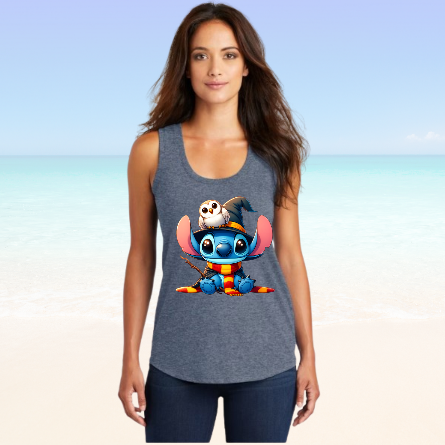 Potter Stitch Owl Tank Top