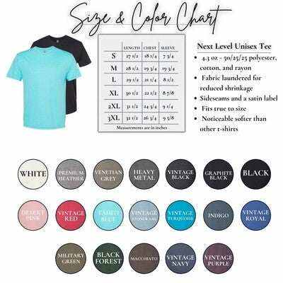 Size and color chart Funny T Shirts - In My Defense I Was Left Unsupervised Tee