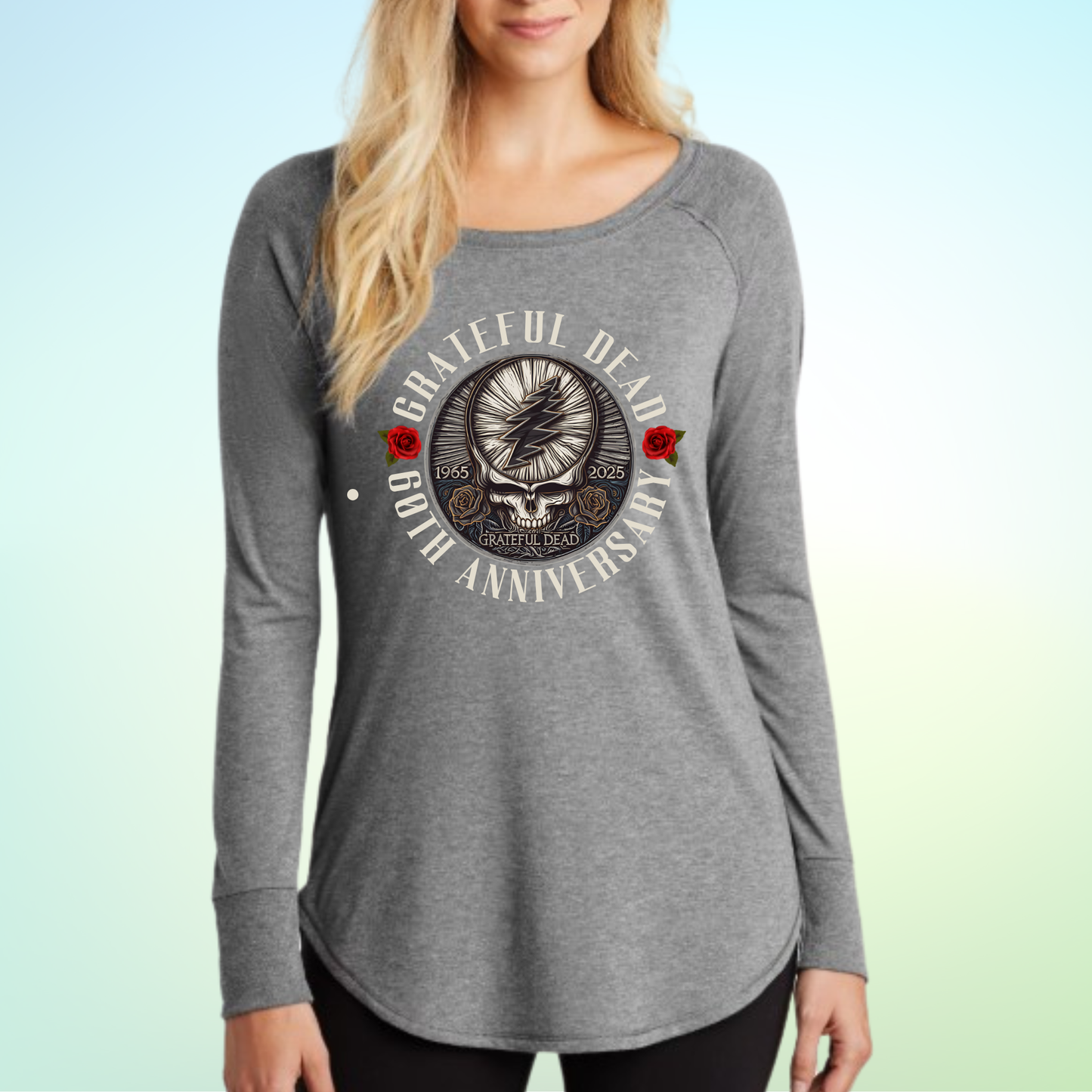 Grateful Dead Anniversary Women's Long Sleeve Shirt