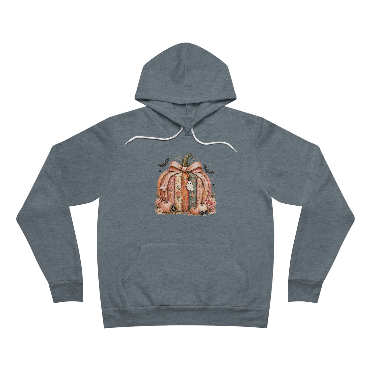 Autumn Vintage Pumpkin Hoodie – Whimsical Fall Pullover for Women