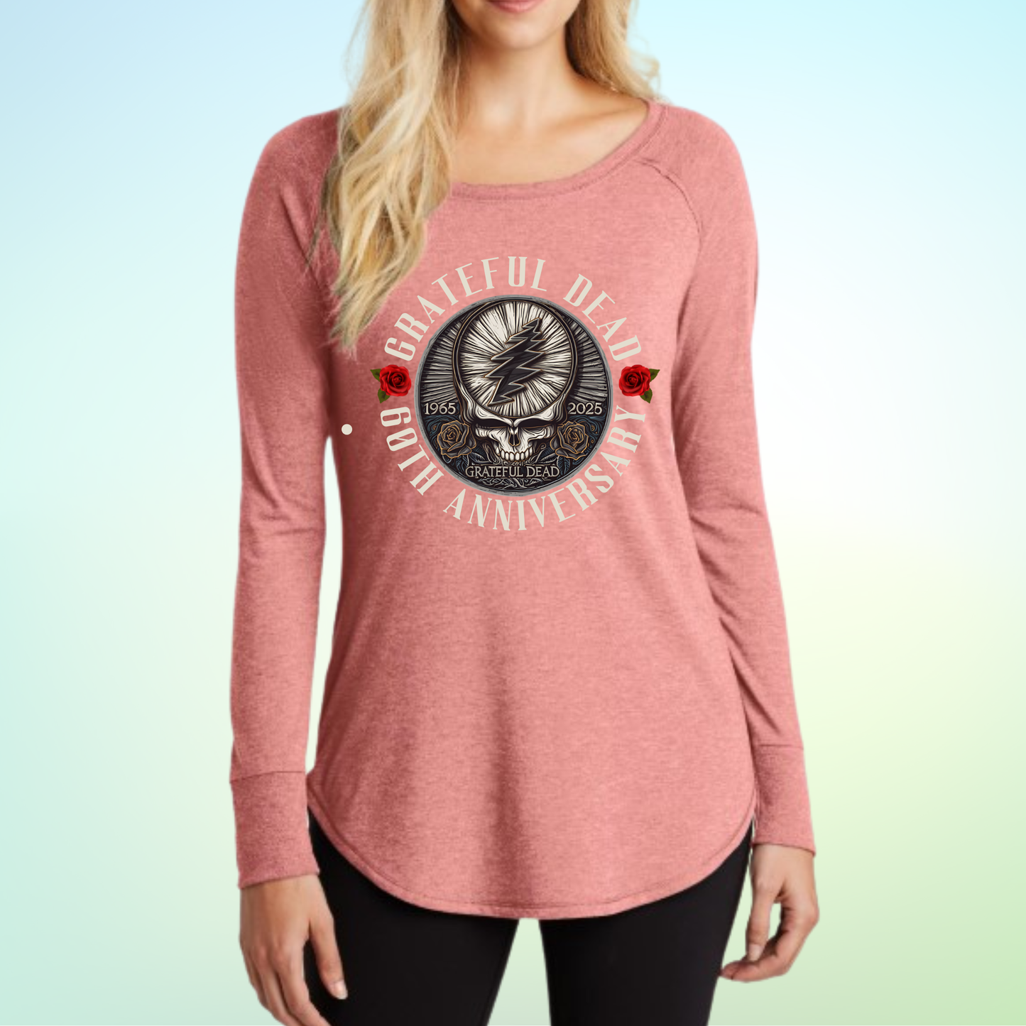 Grateful Dead Anniversary Women's Long Sleeve Shirt
