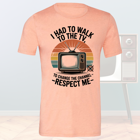 Gen X - I Had To Walk To The Tv Shirt