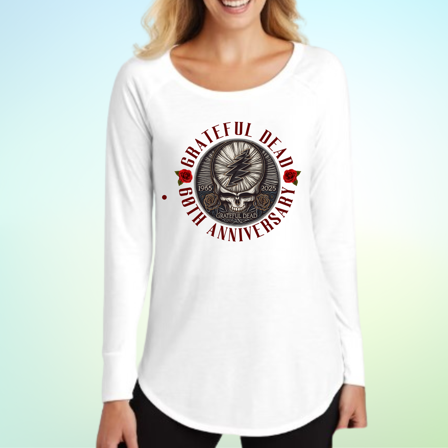 Grateful Dead Anniversary Women's Long Sleeve Shirt