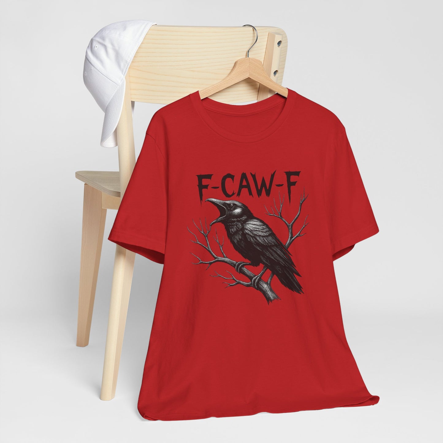 F-Caw-F Funny Graphic Tee – Playful Sarcastic Humor Shirt