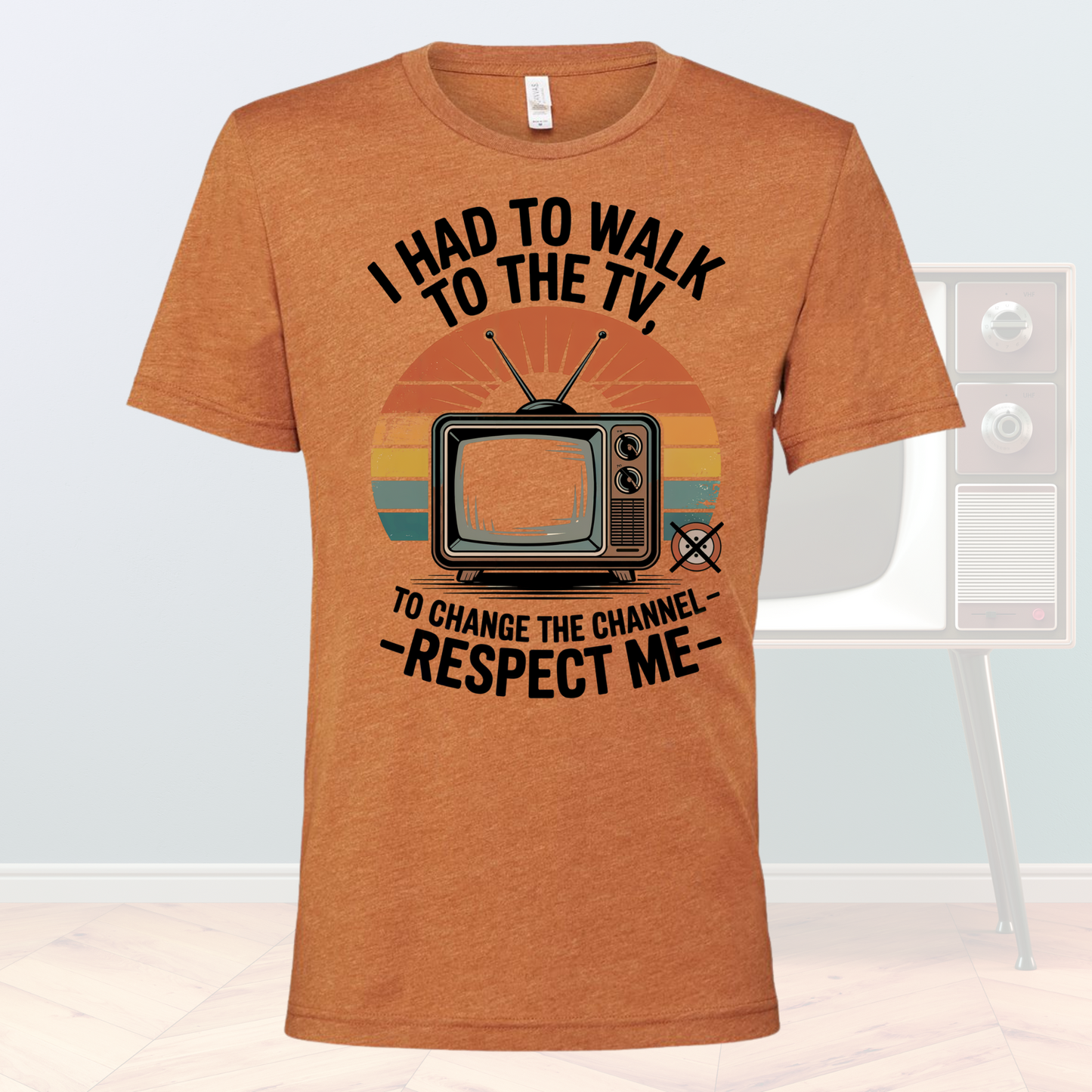 Gen X - I Had To Walk To The Tv Shirt