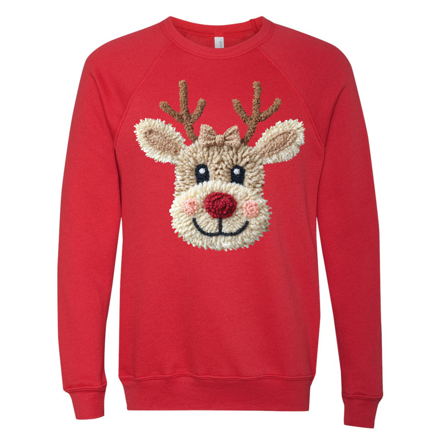 Cuddly Reindeer Cozy Sweatshirt