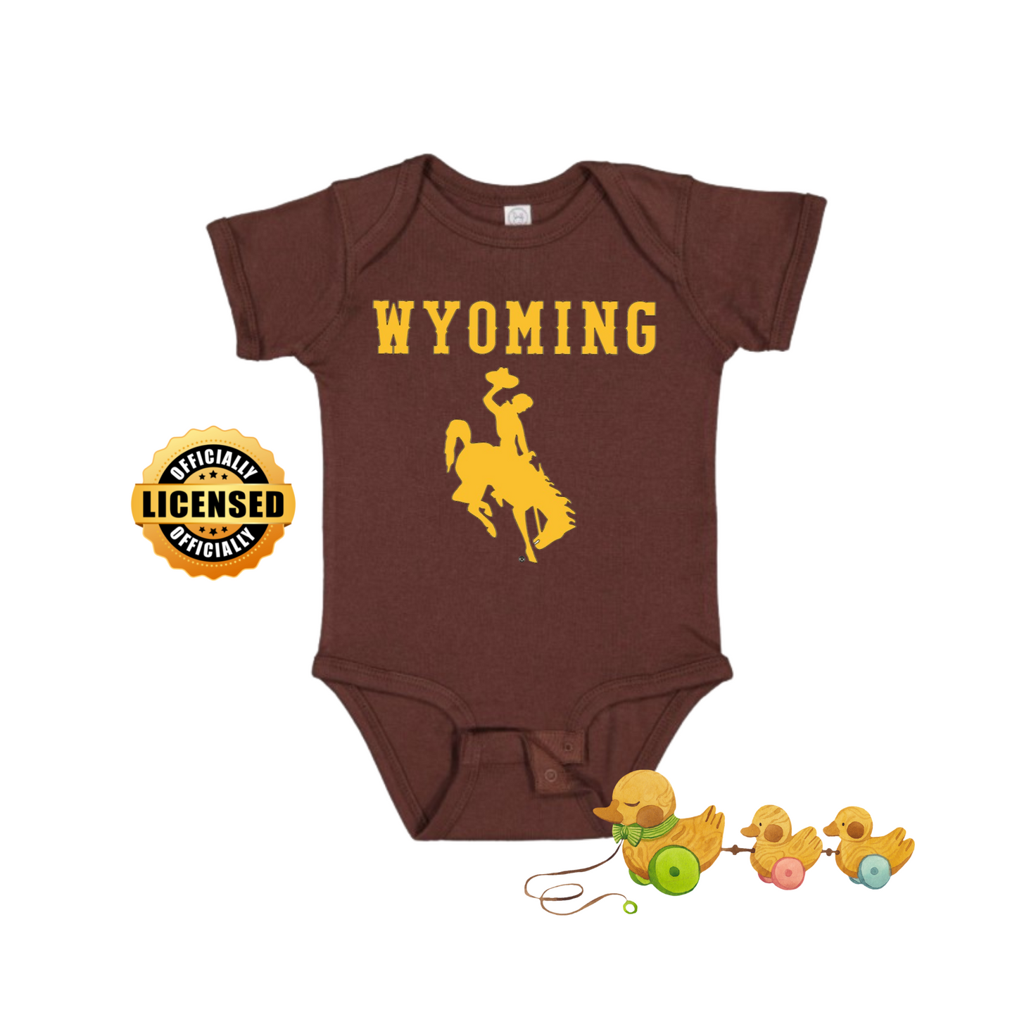 Wyoming Cowboy Onesie
