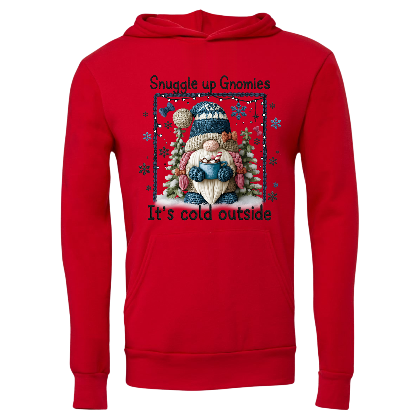Snuggle Up Gnomies – Cozy Winter Hoodie
