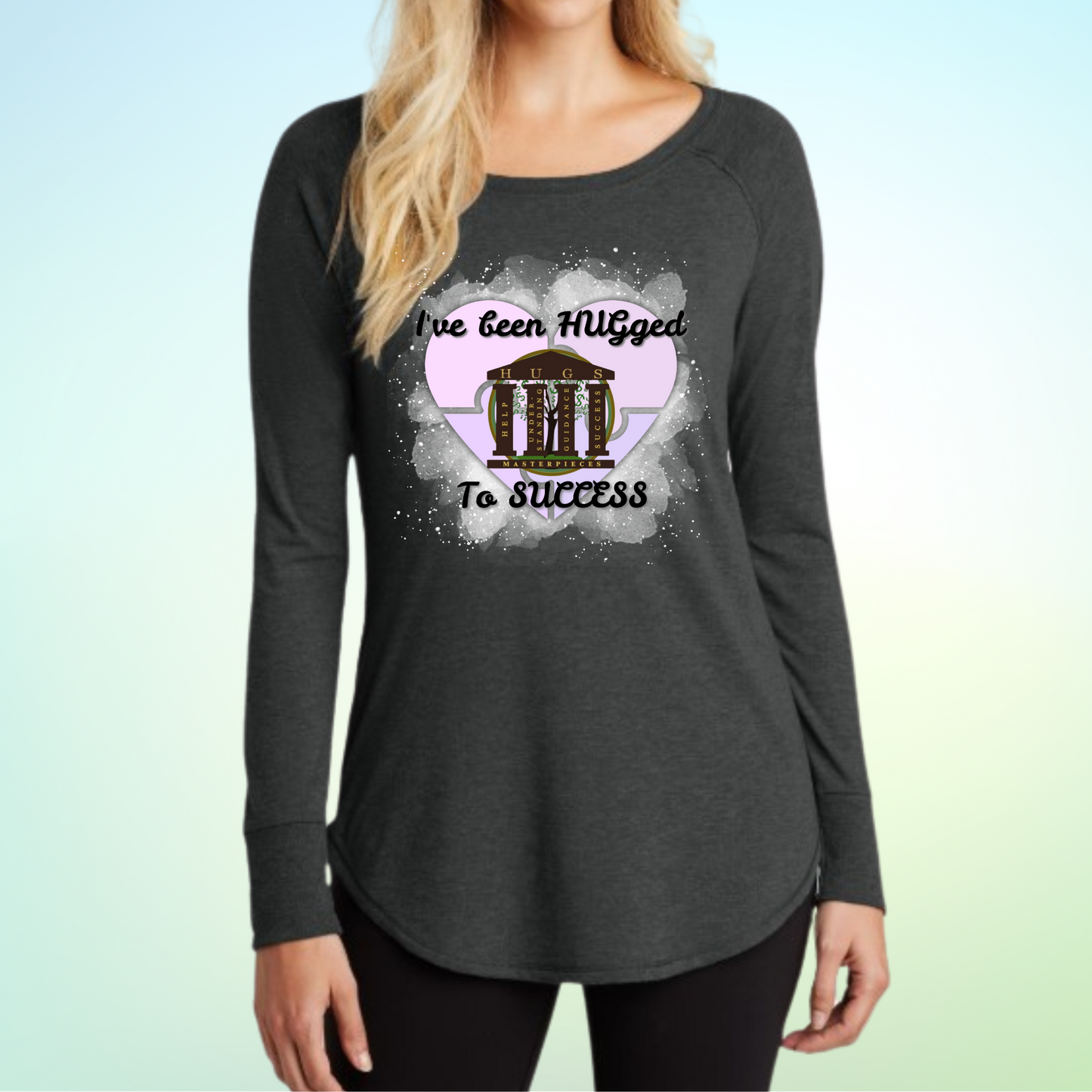 HUGS Long Sleeve Women's Shirt