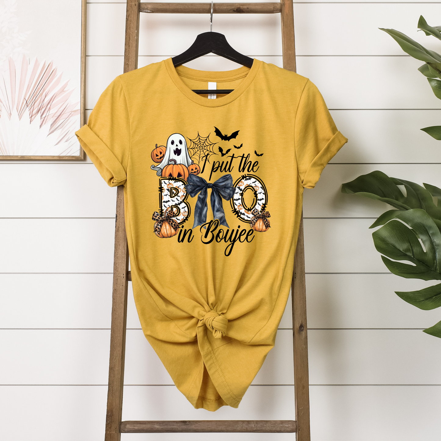 I Put the BOO in Boujee Tee Shirt for Halloween