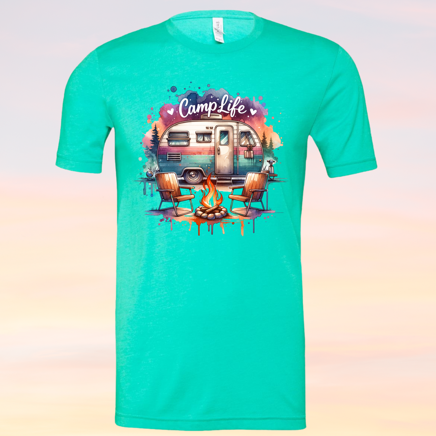 Camp Life Crew Neck Shirt