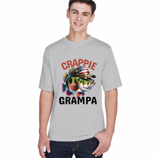 Crappie Grampa Fishing Shirt