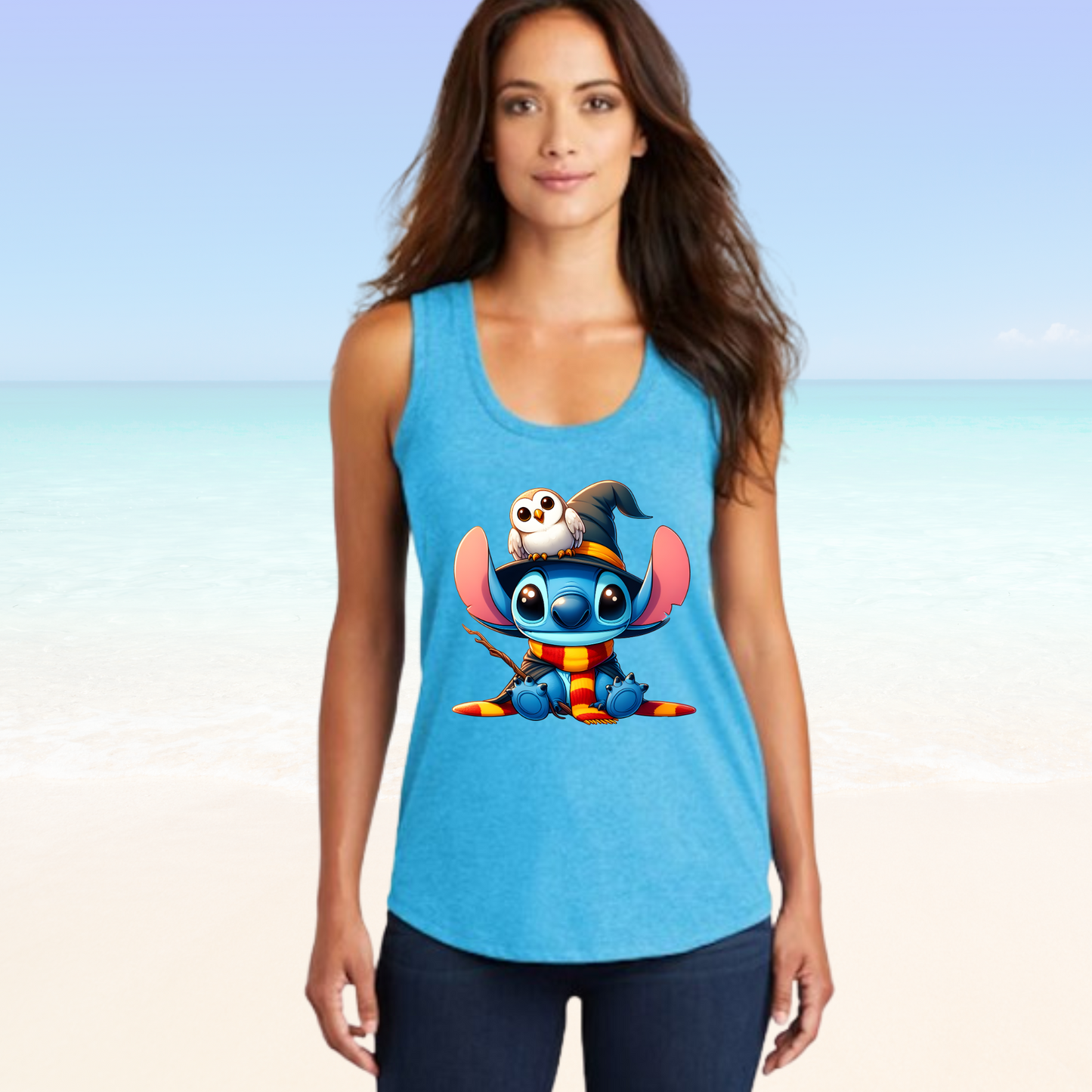 Potter Stitch Owl Tank Top
