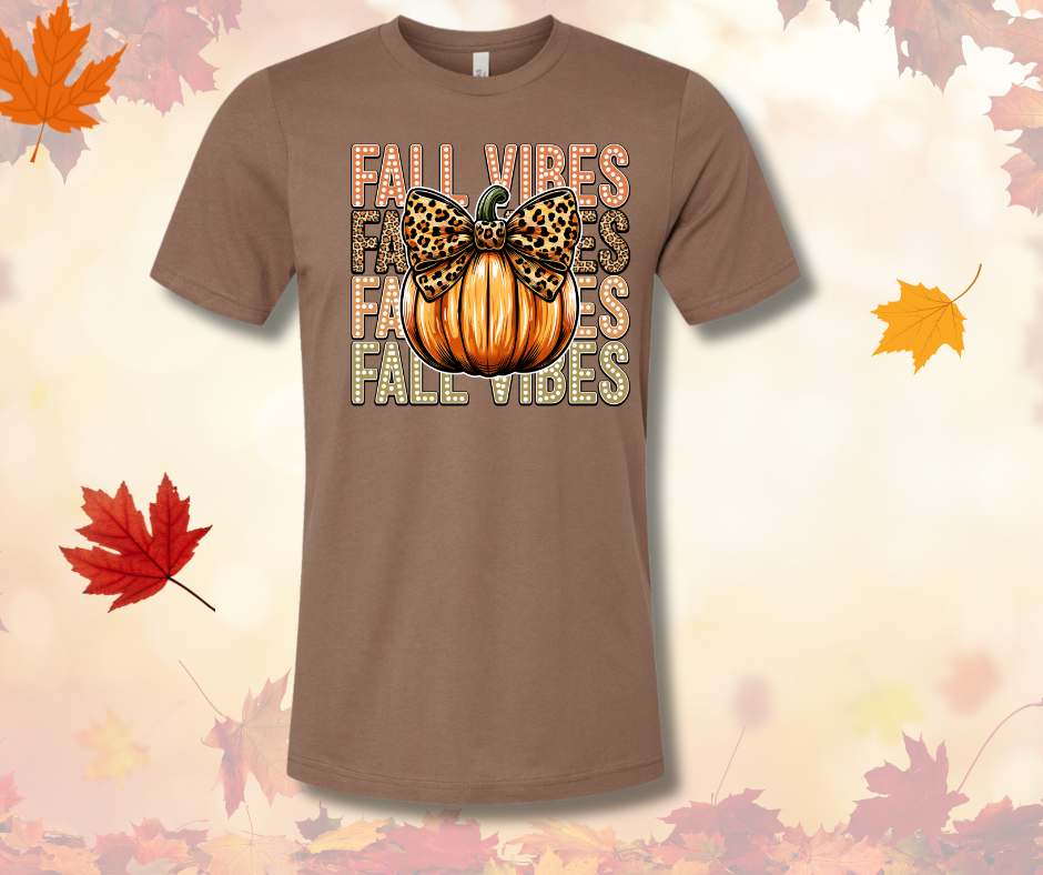 Fall VIbes Tee shirt for women