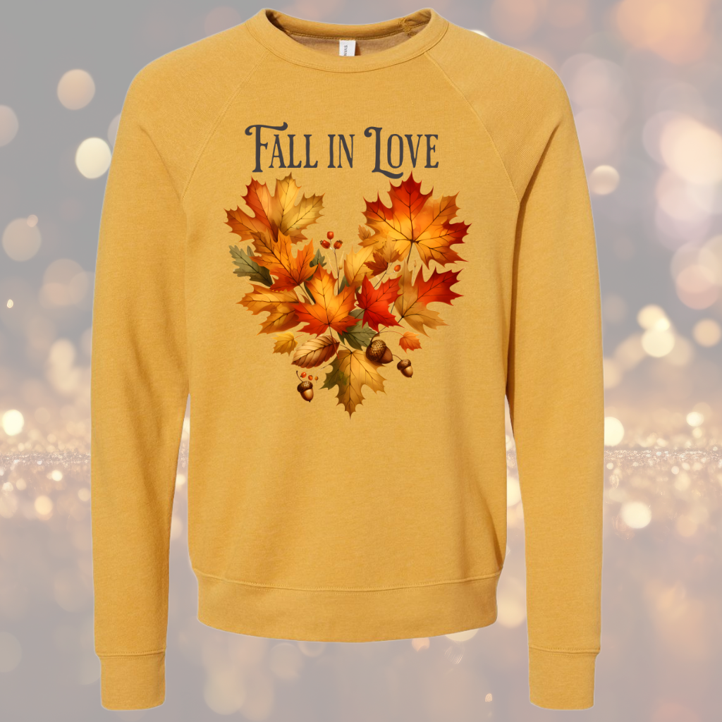 Fall in Love with Fall Leaves sweatshirt