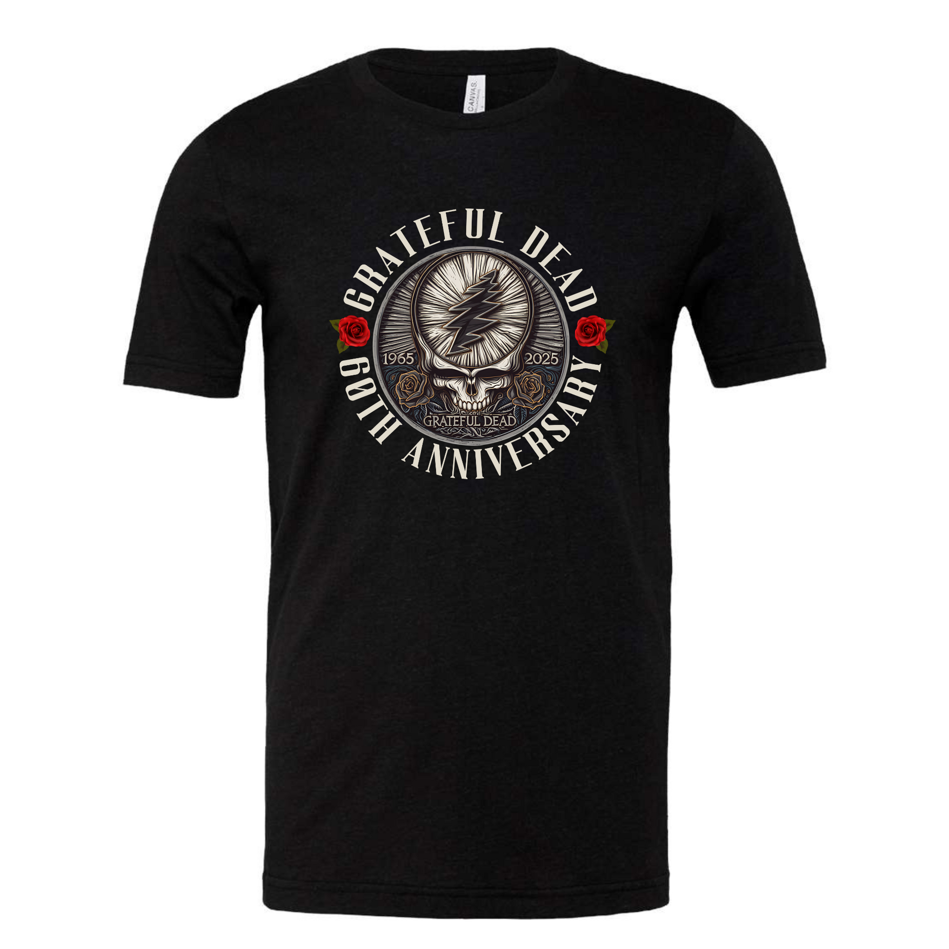 Grateful Dead 60th Anniversary Tee in Black