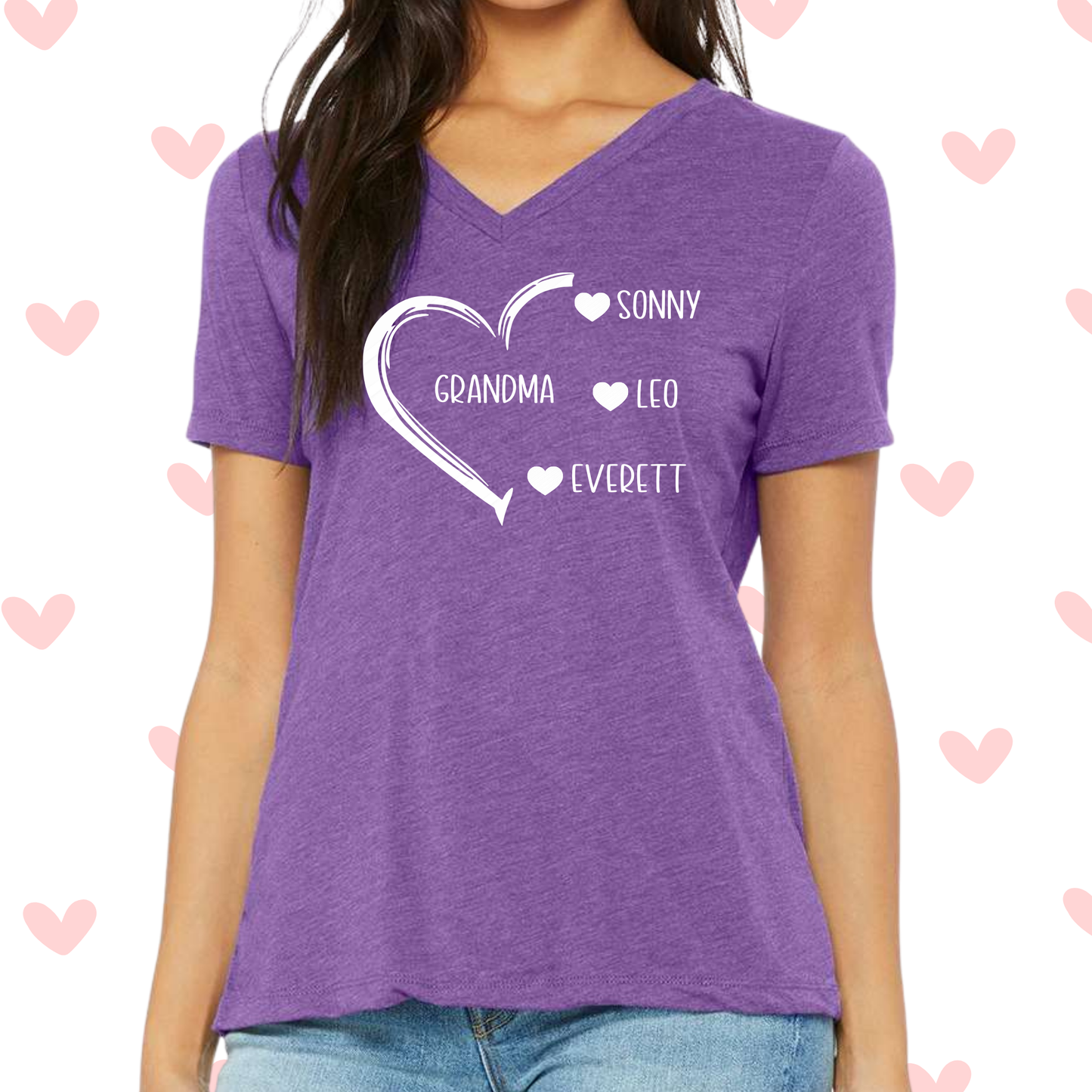 Grandma Heart Shirt for Mary