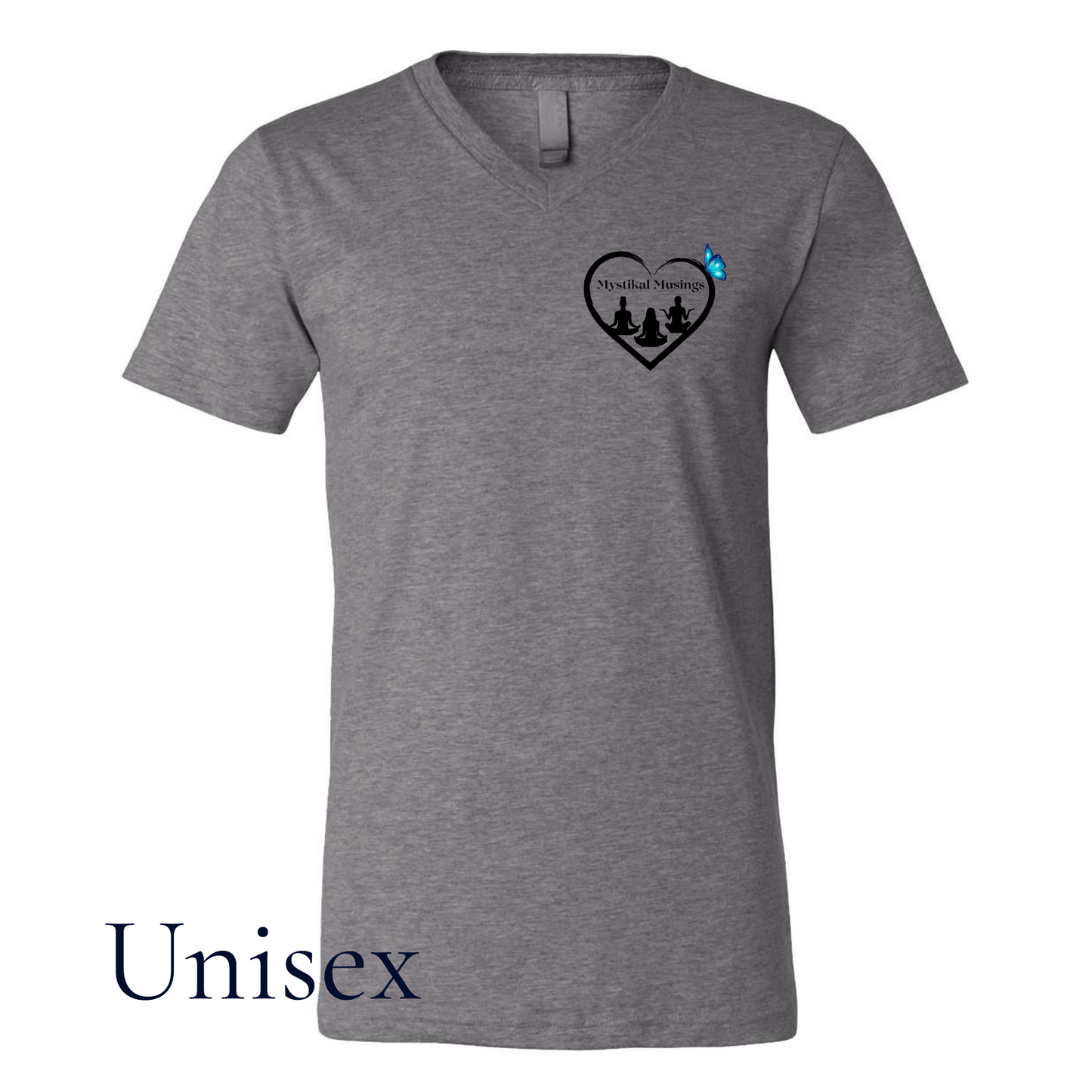 Mystical Mustangs vneck womans shirt