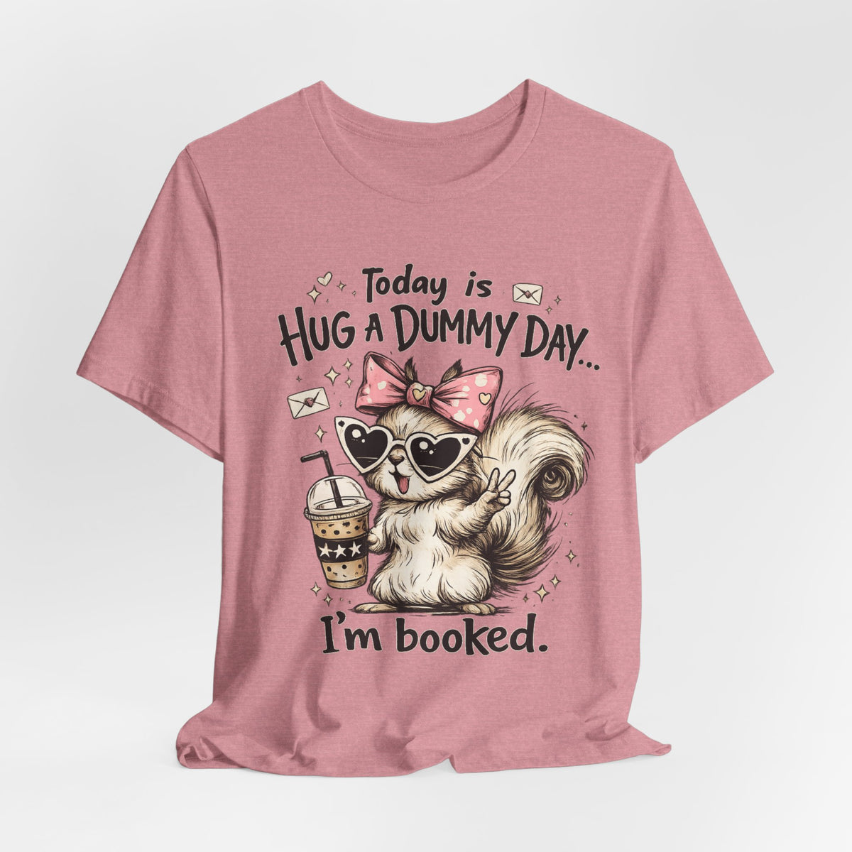 Hug a Dummy Day funny Adult tee - liliac