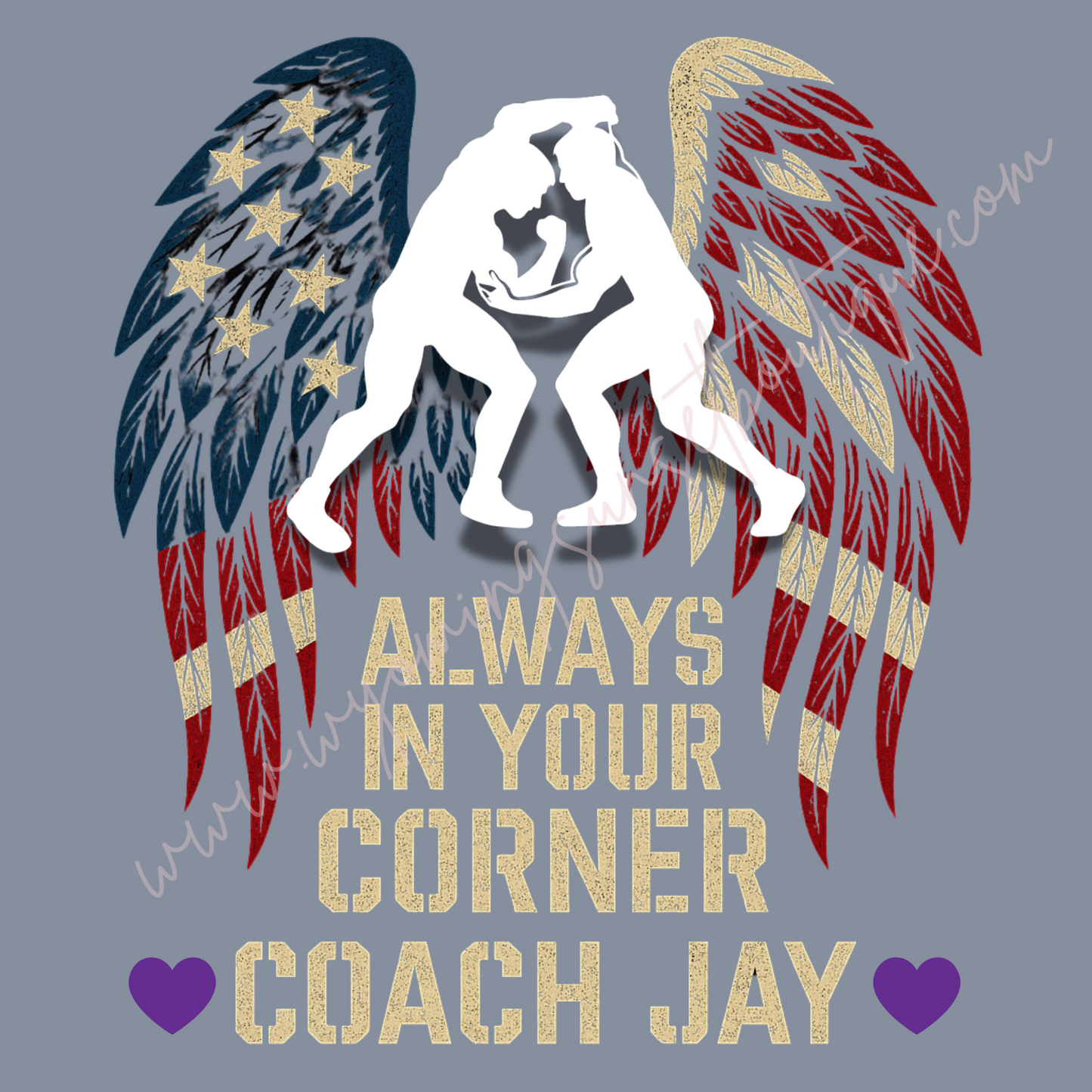 Always in Your Corner - Coach Jay Decal