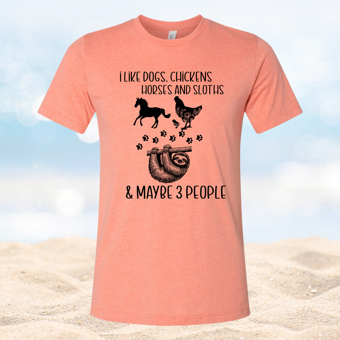 I like maybe 3 people shirt for Esther