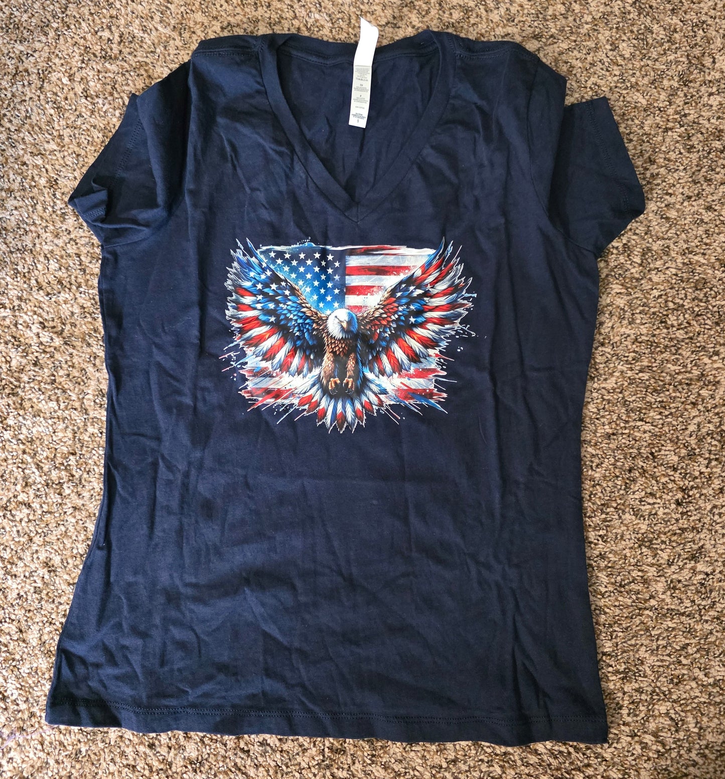 American eagle women's vneck shirt - Small