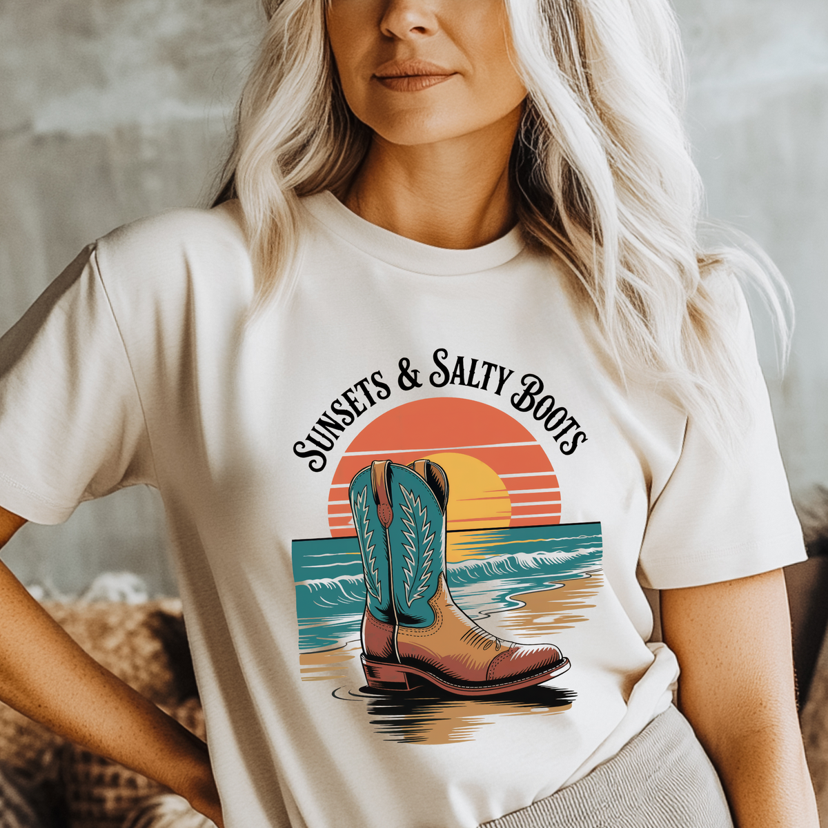coastal cowgirl graphic tees