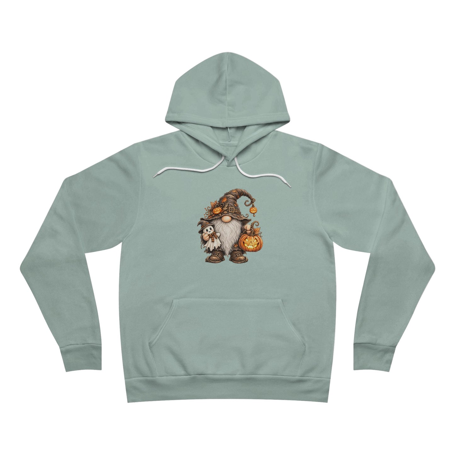 Halloween Gnome with Ghost & Pumpkin Hoodie