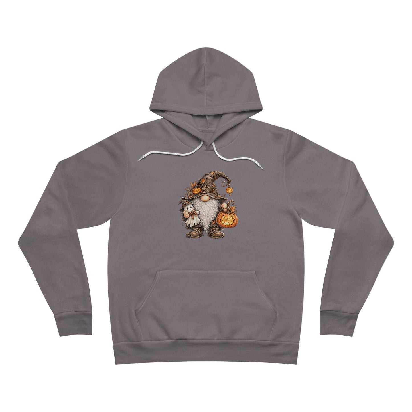Halloween Gnome with Ghost & Pumpkin Hoodie