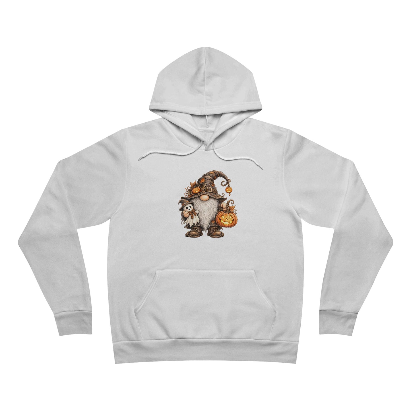 Halloween Gnome with Ghost & Pumpkin Hoodie