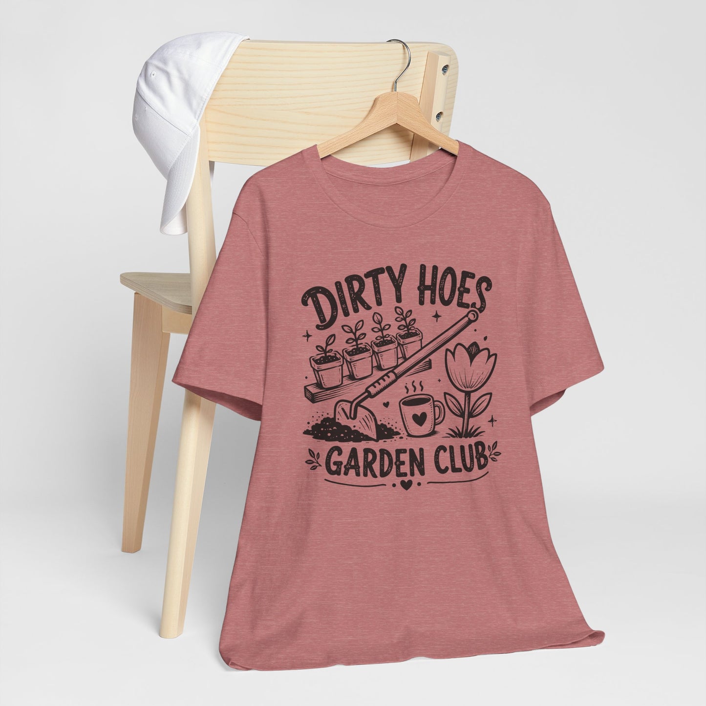 Dirty Hoes Garden Club Graphic Tee | Funny Gardening Shirt