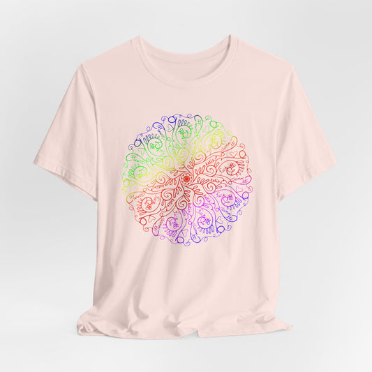 Hidden Message Rainbow Shirt – “If You Know You Know” Funny Graphic Tee for Women