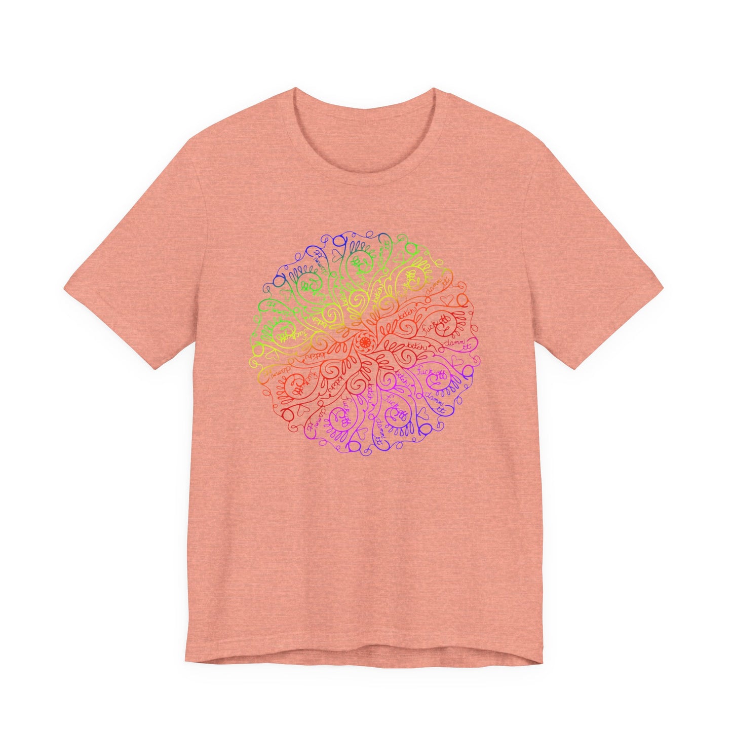 Hidden Message Rainbow Shirt – “If You Know You Know” Funny Graphic Tee for Women