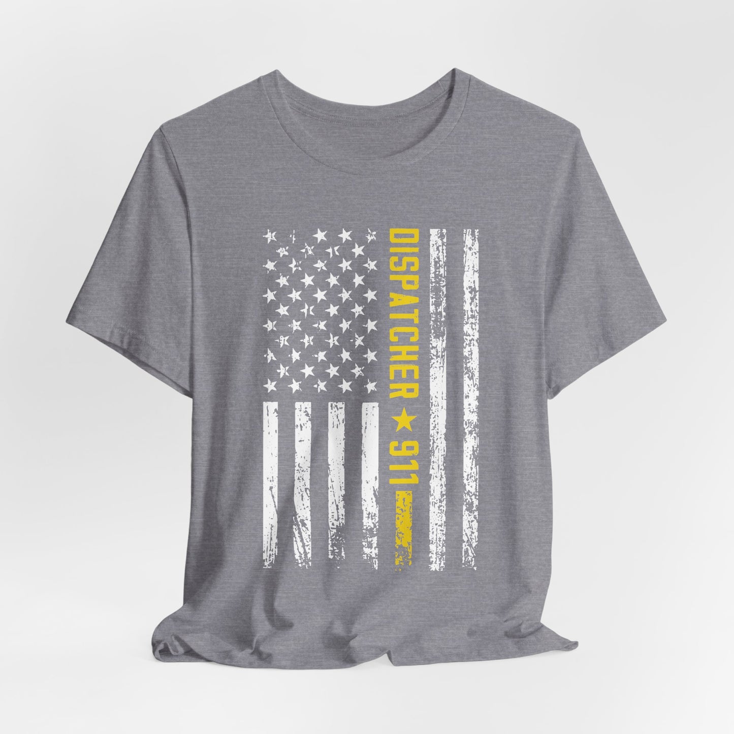 Dispatcher 911 Vertical Tee — Emergency Dispatcher Tribute Shirt