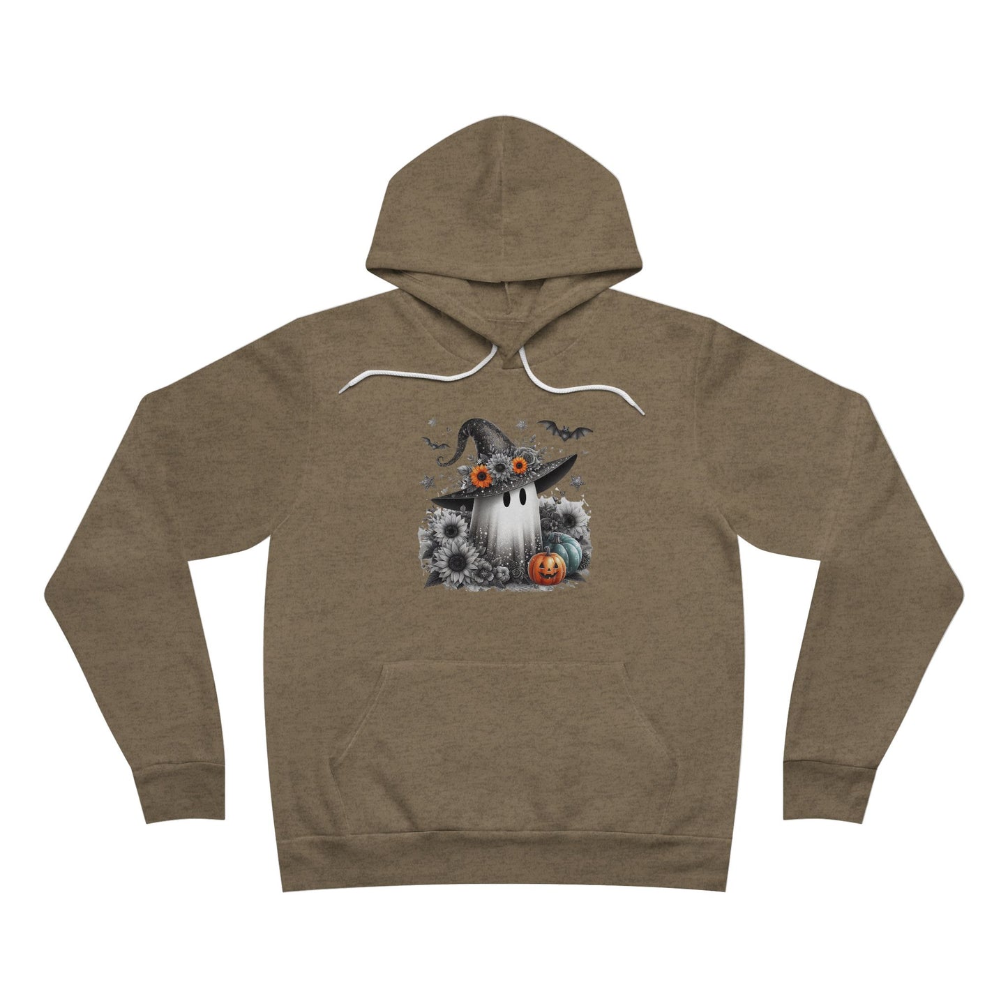Floral Witch Ghost Halloween Hoodie