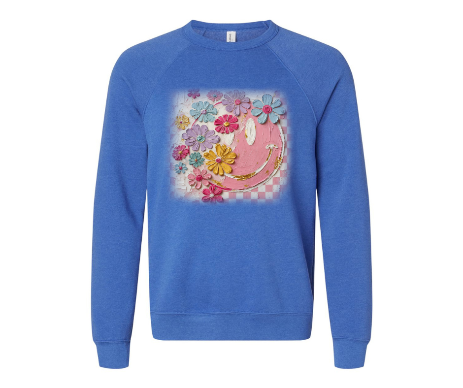 Walking on Sunshine Smiley Sweatshirt
