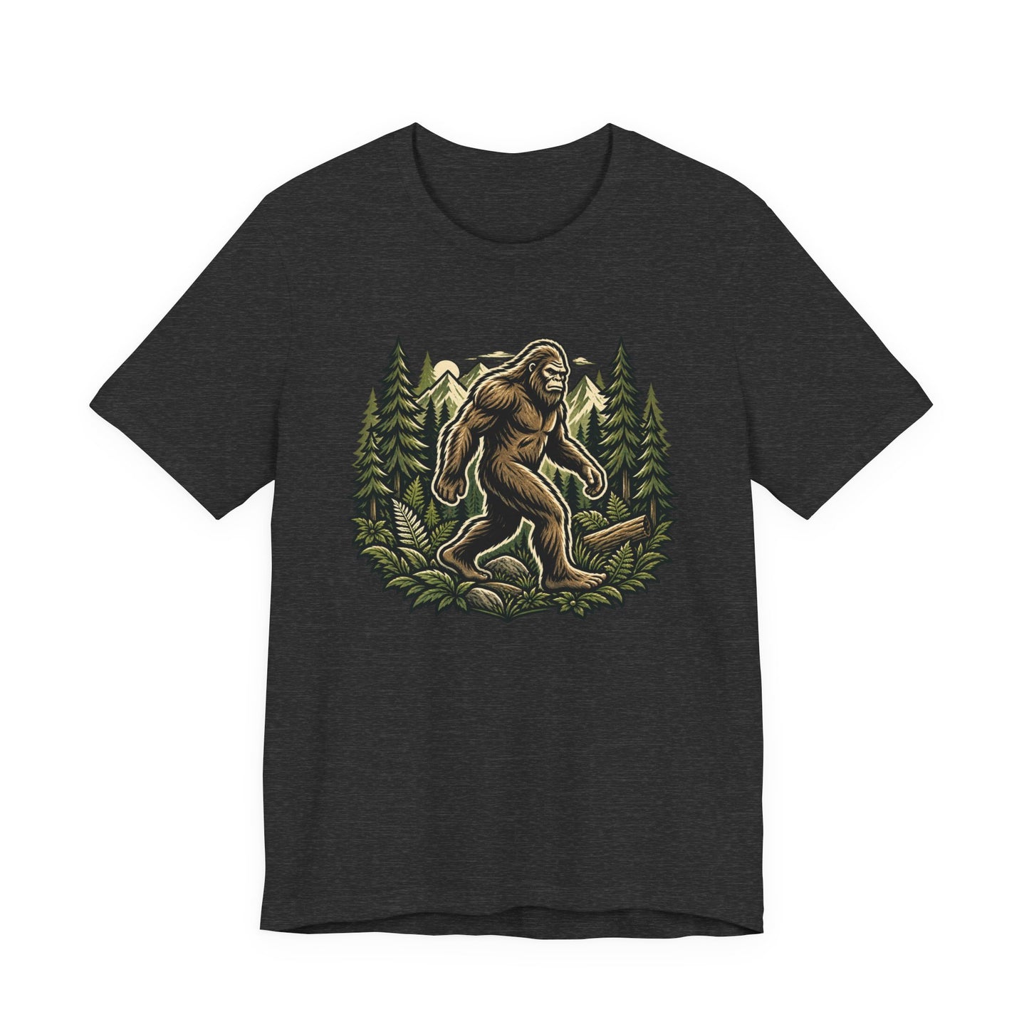 Bigfoot Mountain Adventure Tee | Sasquatch Graphic Shirt