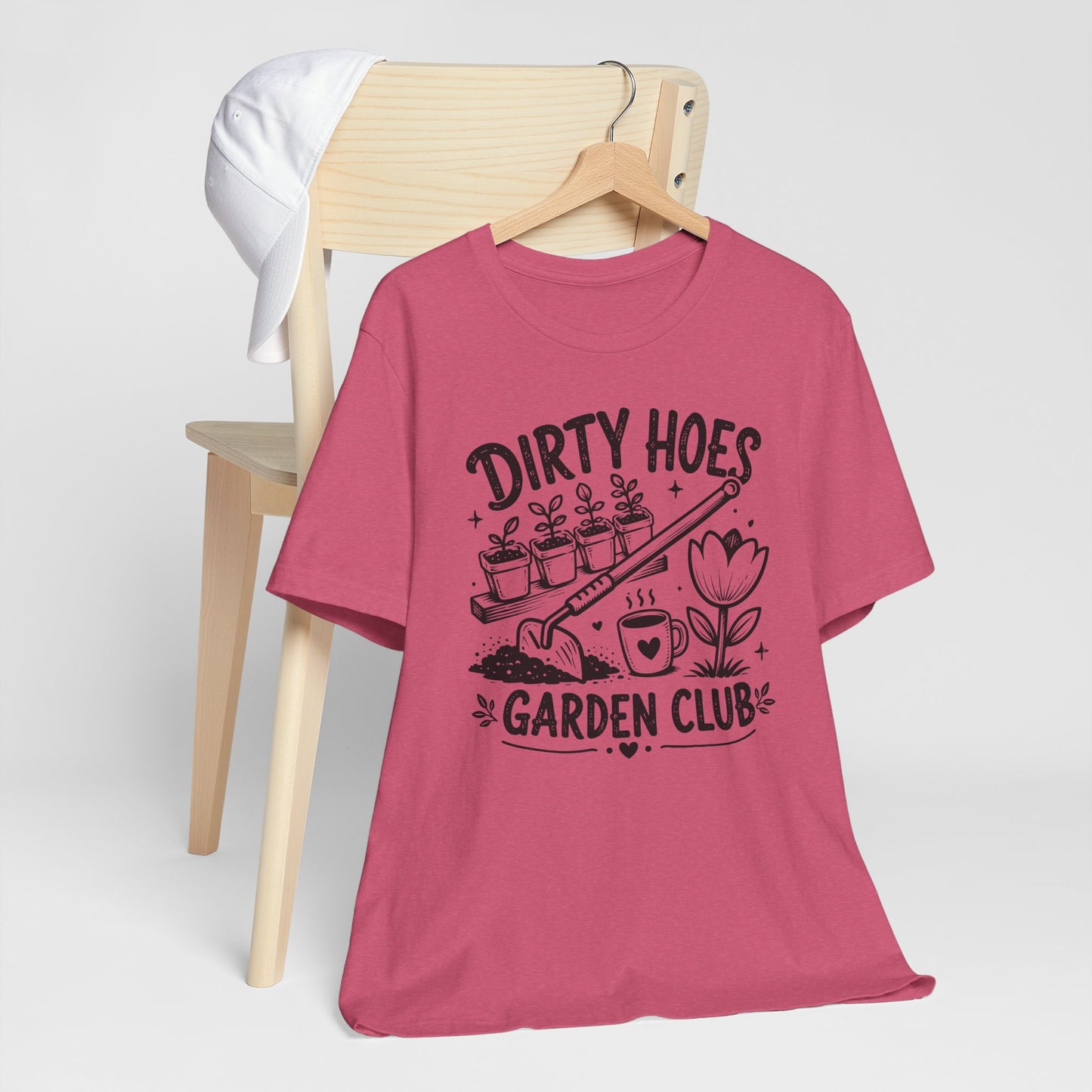 Dirty Hoes Garden Club Graphic Tee | Funny Gardening Shirt