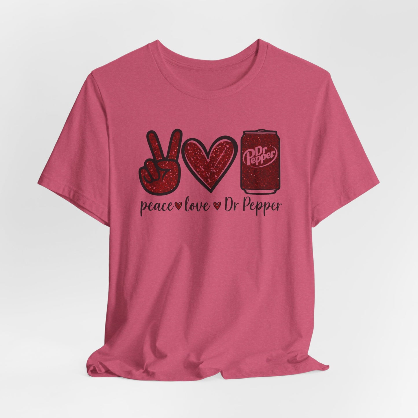 Peace Love Soda T-Shirt – Cute Graphic Tee for Soda Lovers