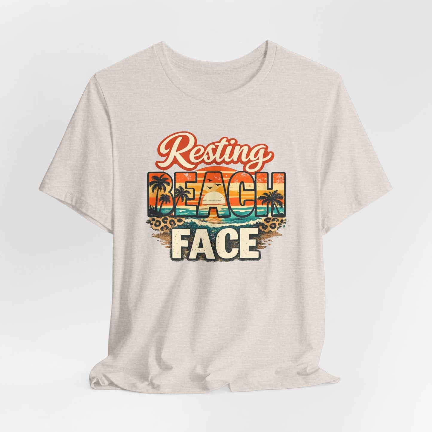 Unisex jersey short sleeve tee with soft cotton fabric and ribbed collar in classic fit