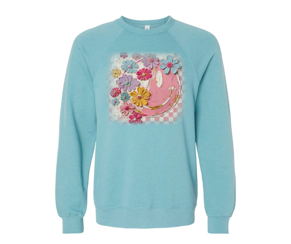 Walking on Sunshine Smiley Sweatshirt