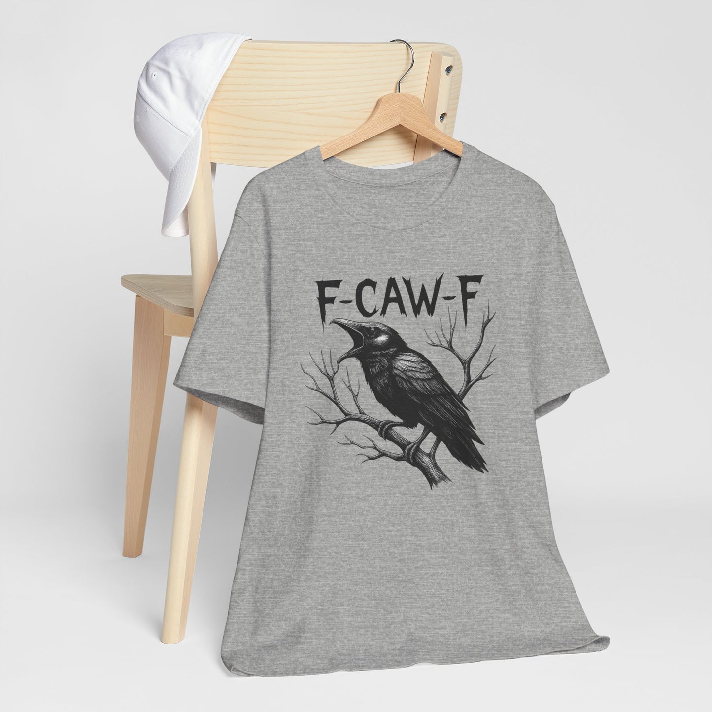 F-Caw-F Funny Graphic Tee – Playful Sarcastic Humor Shirt